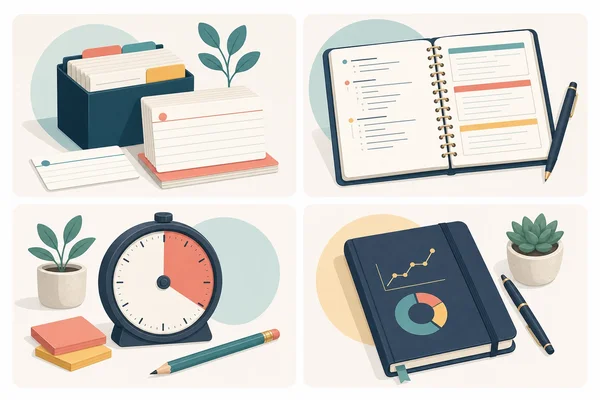 Four types of study methods